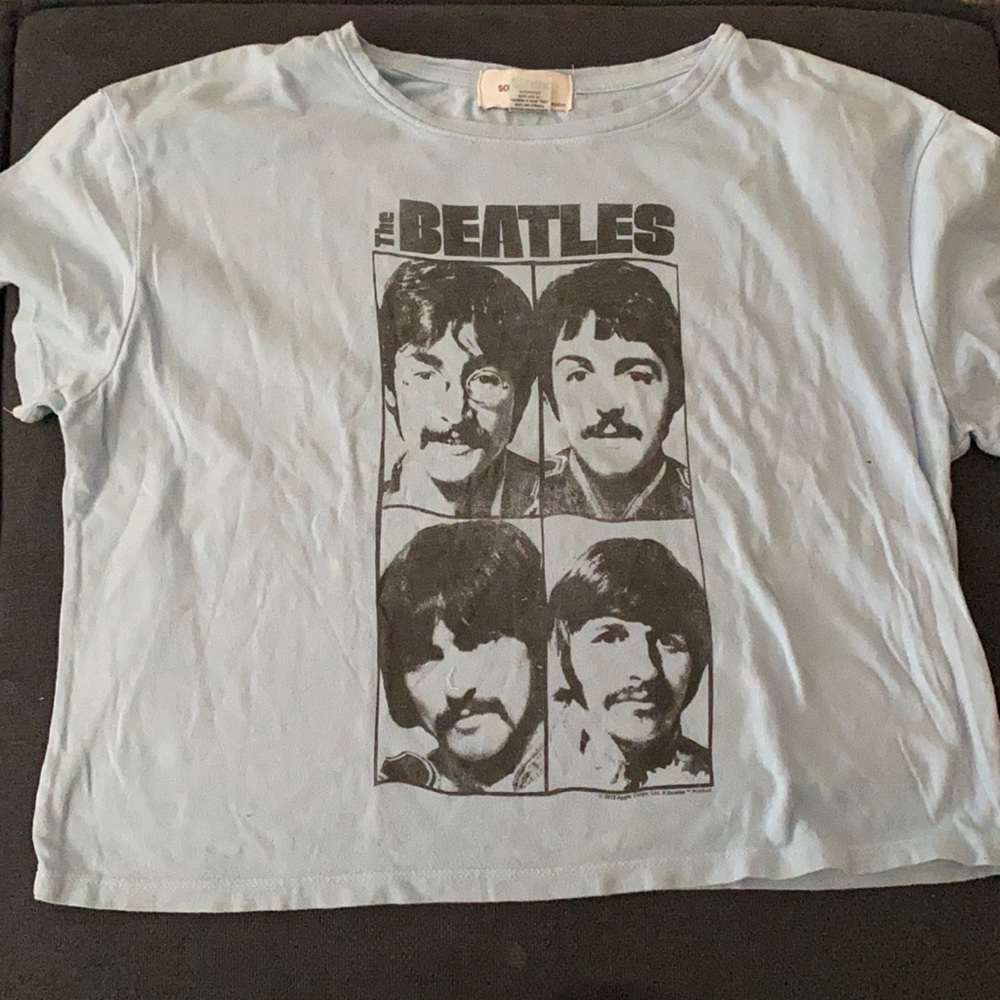 Beatles crop top